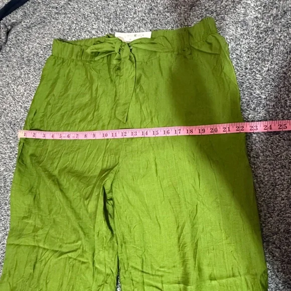 NEW Primark Olive Wide-Leg Pants for Women - Picture 10 of 11